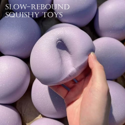 Squishy Simulated Bread Squeeze Toy Soft Stress Relief Slow Rising Sensory Fidget for Anxiety ADHD Autism Gifts for Kids Adults