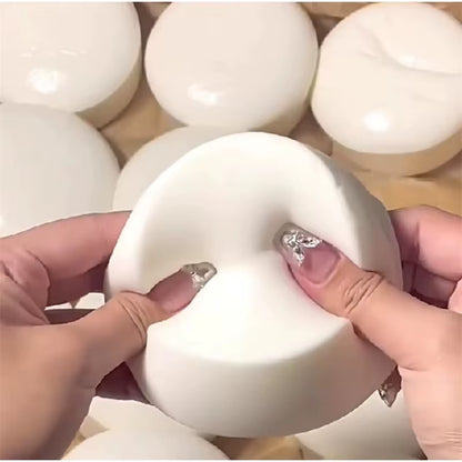 Taba Squishy Yogurt Cake Bread Squeeze Toy Soft Stress Relief Slow Rising Sensory Fidget Toys Relaxing Entertainment Games Gifts