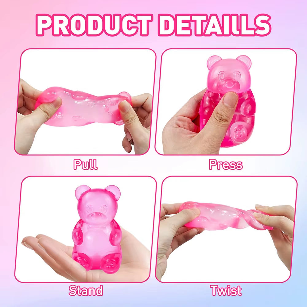 Schylling Needoh Nice Cube Sensory Fidget Cube Stress Relief Anxiety Sensory Tool for Focus ADHD & Calming Office Desk Gadget