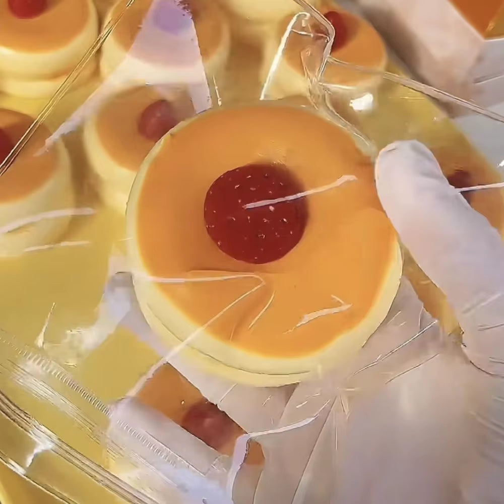 Taba Squishy Strawberry Blueberry Soufflé Stress Relief Toy Sensory Fidget Toys for Kids Adults Anxiety Relaxation, Squeeze Gift