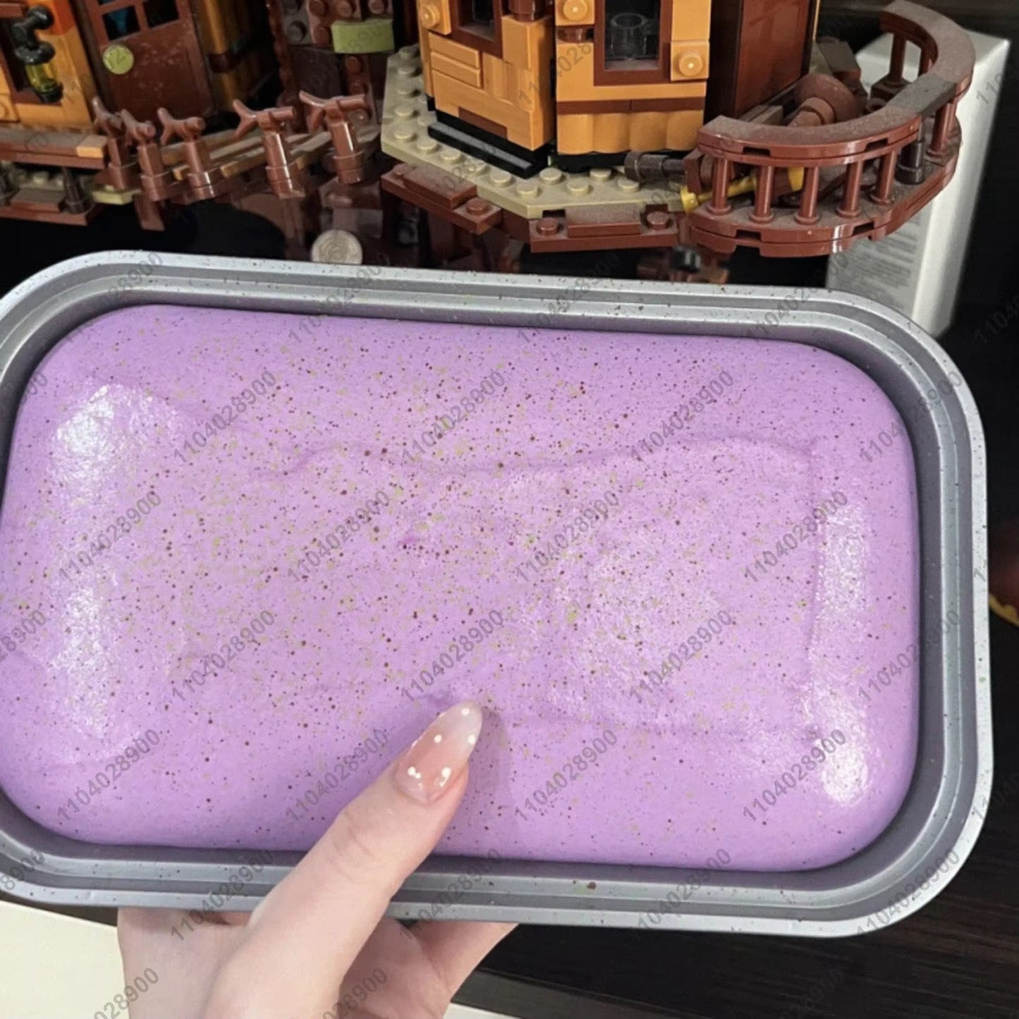 Sticky Box Cake Squishy Toy Slow Rising Squeeze Toy Butter Ice Cream Box Squishy Fidget Toy anti Stress Release Hand Relax Gift