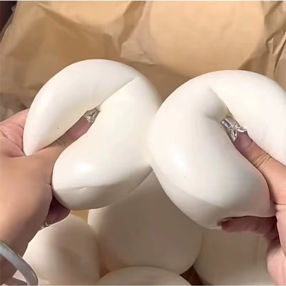 Taba Squishy Yogurt Cake Bread Squeeze Toy Soft Stress Relief Slow Rising Sensory Fidget Toys Relaxing Entertainment Games Gifts